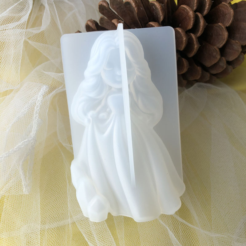 3D Cute Princess Silicone Cand – Candle Supplies Wholesale recenzja i cena