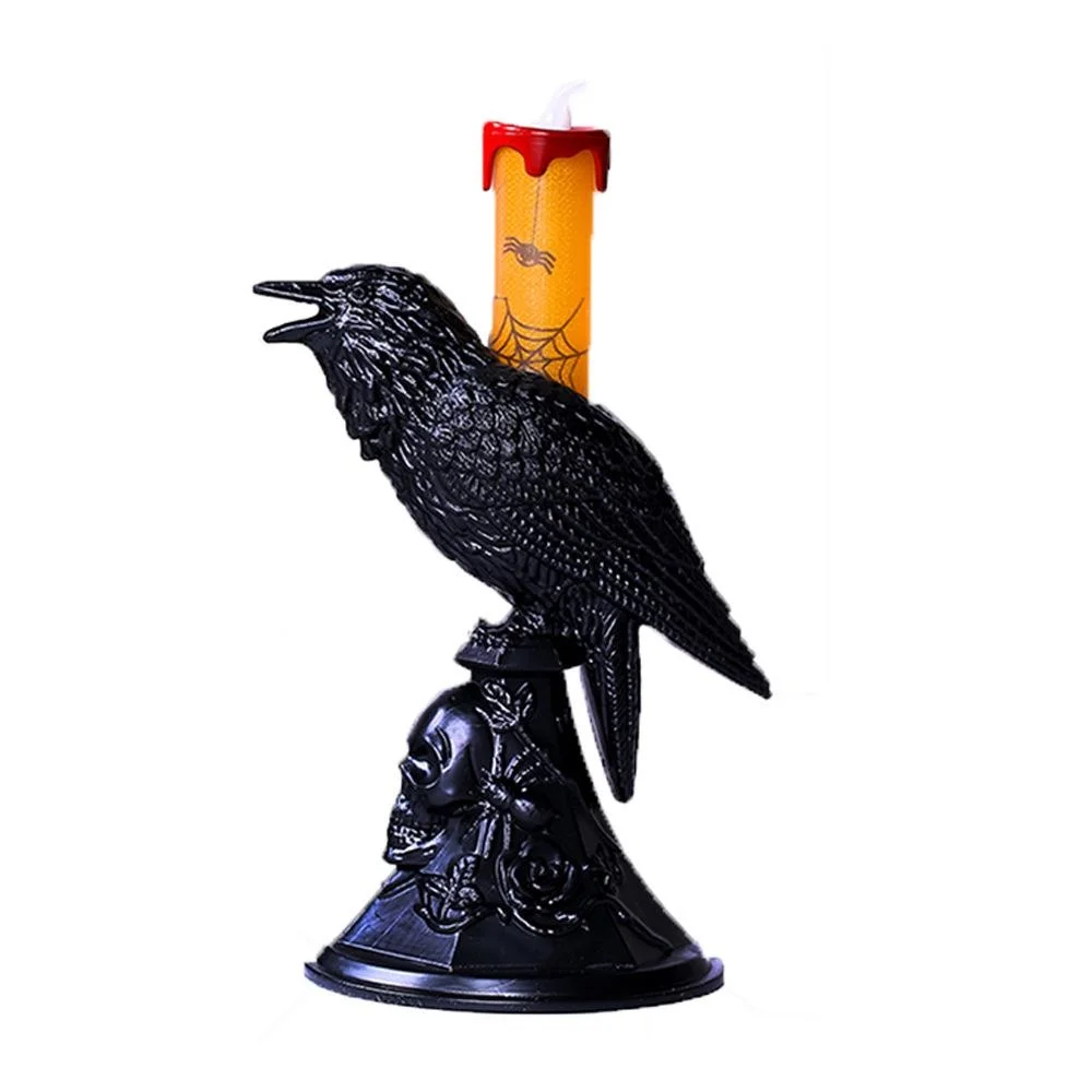 Nowa Czarna Statua Kruka Świec – Candle Supplies Europe recenzja i cena