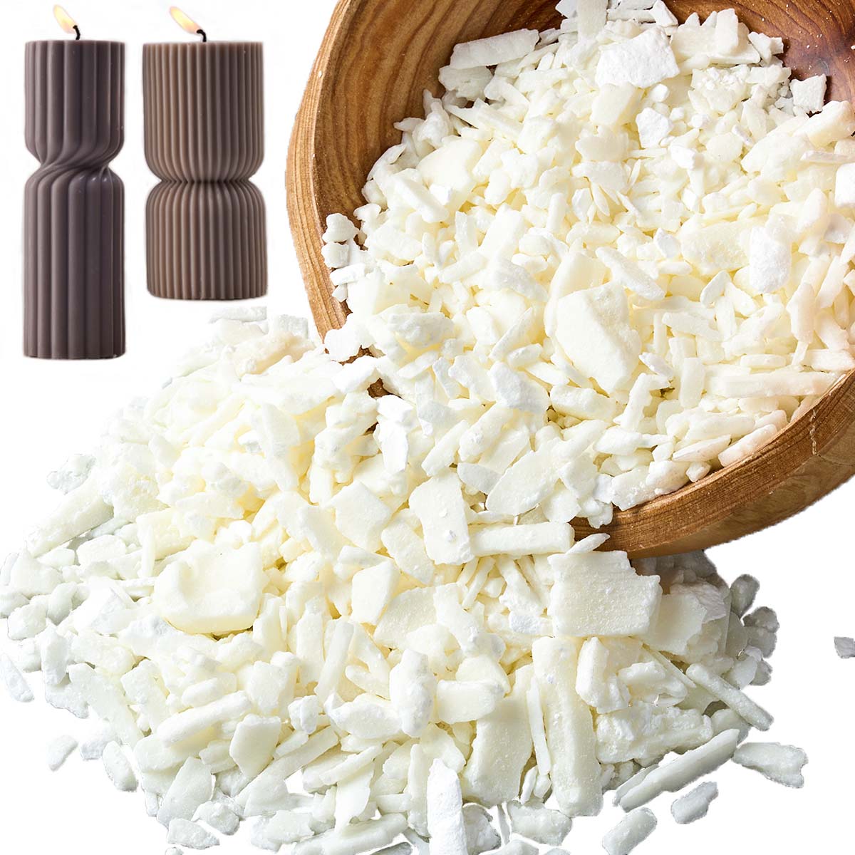 1-punktowy czysty biały wosk s – Candle Supplies Wholesale recenzja i cena