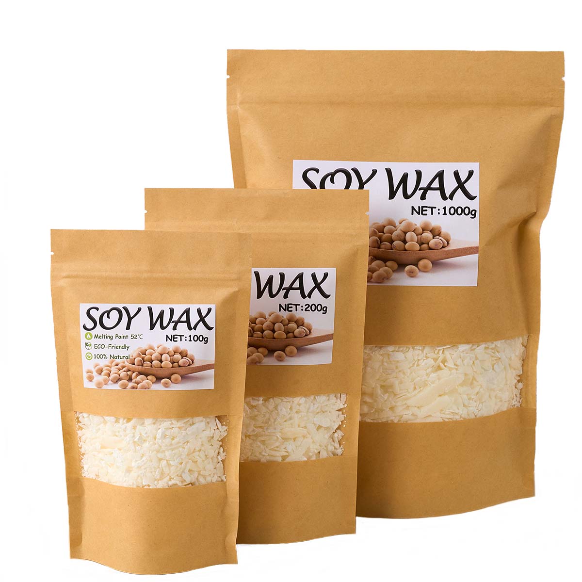 1-punktowy czysty biały wosk s – Candle Supplies Wholesale recenzja i cena
